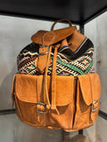 Mochila Piel Kilim