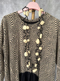 Collar largo PRATO beige
