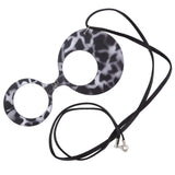 Gafa colgante Musa Round negro