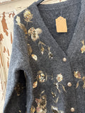 Chaqueta lentejuelas gris