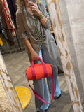 Bolso nylon neón