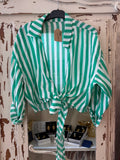 Blusa rayas verdes