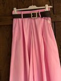 Pantalón palazzo rosa