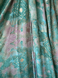 Vestido largo seda