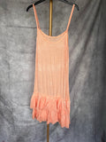Vestido alargador salmón