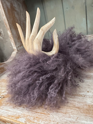 Puños de pelo natural