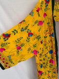 Kimono bordado largo