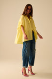 Camisa Oversize amarilla