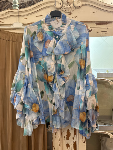 Blusa volantes