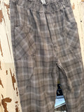 Pantalón cuadros marrón