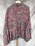 Camisa lino estampada