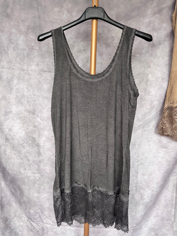 Top lencero gris