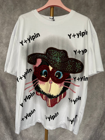 Camiseta Yipin blanca