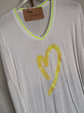 Jersey corazón amarillo