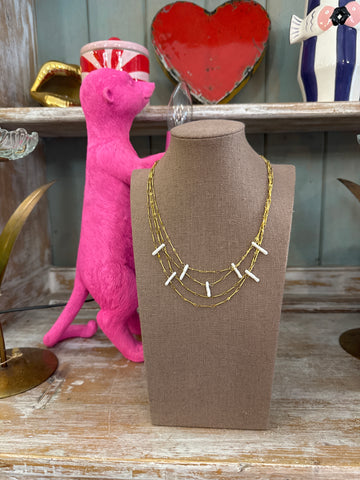 Collar perlas