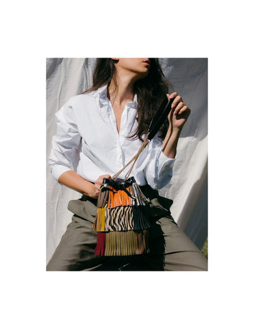 Bolso de piel Maxi Safari Edit