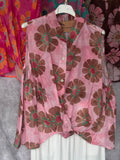 Camisa sin mangas rosa
