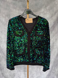 Chaqueta Lentejuelas verdes