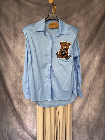 Camisa Oso azul