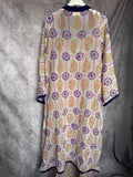 Kimono bordado largo