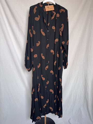 Vestido cachemira Camel