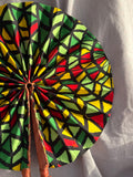 Abanico / Pai Pai Africano Wax