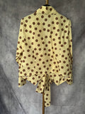 Camisa lunares amarilla