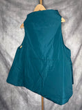 Chaleco anorak azul petróleo