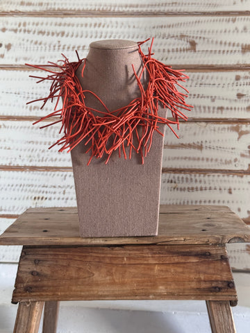 Collar flecos caldera