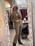 Traje Chaqueta Geométrico
