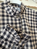 Camisa cuadros negro