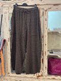 Pantalón cuadros verde