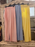 Pantalón con cordón amarillo