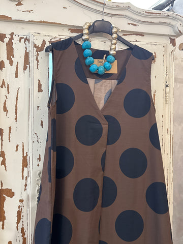 Vestido Maxi Topos