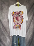 Camiseta blanca Tigre