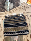 Minifalda lentejuelas negra