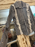 Camisa cuadros negros