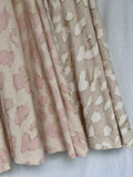 Vestido lino print