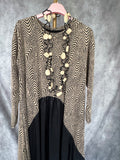 Collar largo PRATO beige
