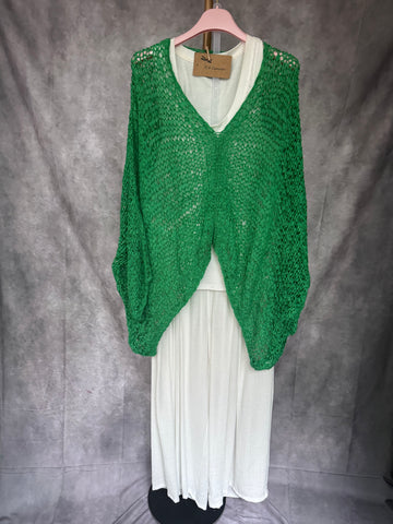 Jersey calado verde
