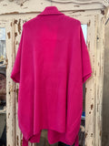 Chaqueta/ Capa Fucsia