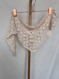 Pico croché beige
