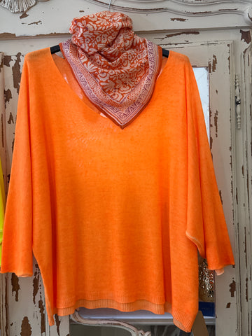 Jersey Flúor Naranja