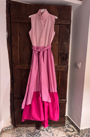 Vestido Siena rosa