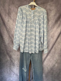 Blusa algodón estampada