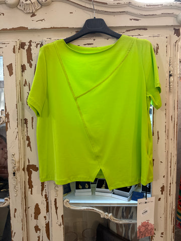 Camiseta asimétrica lima