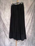Pantalón ancho micropana negro