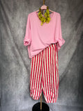 Pantalón rayas rojas