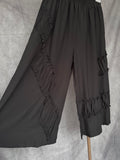 Pantalón culotte negro