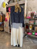 Chaqueta denim rayas